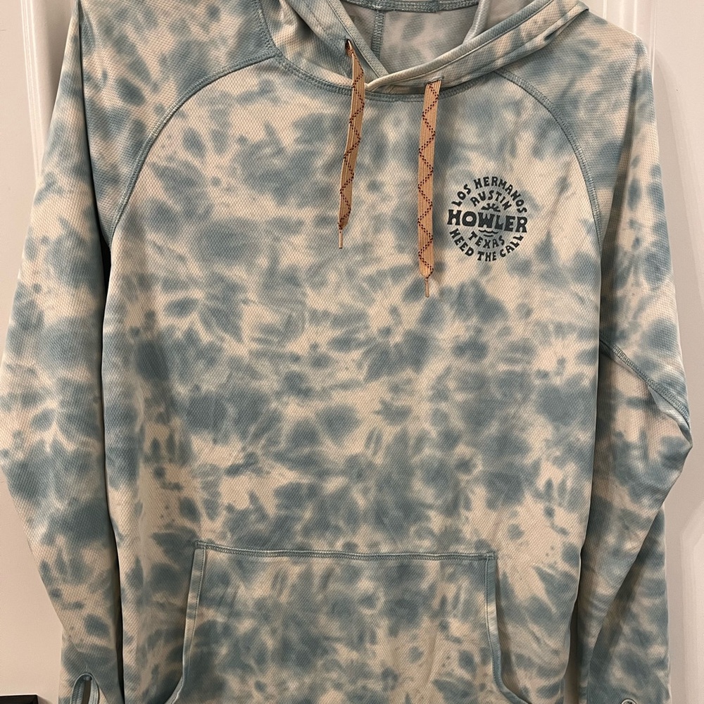 Howler Brothers Sky and Cream Hoodie
